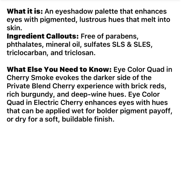 TOM FORD Cherry Smoke Eye Quad Shadow Eyeshadow Palette NIB - Picture 3 of 10